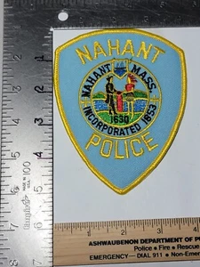 Parche policía LE6 Massachusetts Nahant - Imagen 1 de 2
