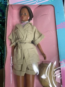 JET SETTERS Lanard Toys 1980er Afroamerikaner Kenia Puppe 18 Zoll Modepuppe Neu im Karton - Bild 1 von 7