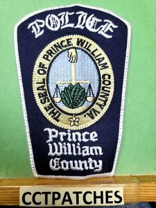 PRINCE WILLIAM COUNTY, VIRGINIA POLICE SHOULDER PATCH VA - Picture 1 of 2