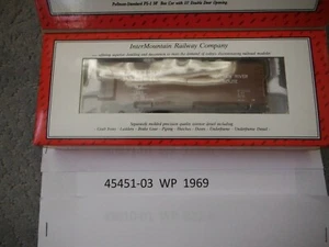 InterMountain 45451-03 WP 1969 PS-1 40' Box Car HO Scale Feather River R - Bild 1 von 2