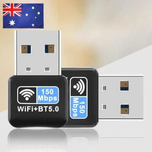 150Mbps WiFi USB Adapter Free Driver Mini USB Ethernet WiFi Dongle for PC Laptop - Afbeelding 1 van 12