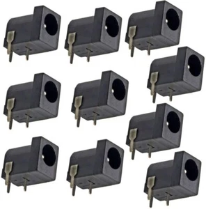 Jack barile di alimentazione DC 2,1 mm montaggio PCB donna 2,1 mm - Foto 1 di 9
