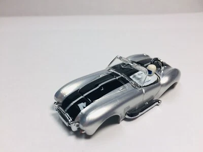 DASH "AC COBRA" Cuerpo PLATA/ANCHO NEGRO Rayas para Aurora AFX T-JET NUEVO Foto 1 de 4