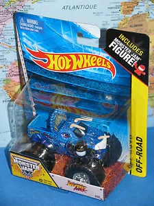 HOT WHEELS MONSTER JAM JURASSIC ATTACK #35 OFF-ROAD FIGURE **BRAND NEW & RARE** - Picture 1 of 6