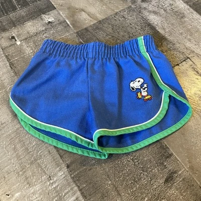Pantalones cortos vintage Snoopy de Rob Roy United Features Syndicate 1958 azul cacahuetes  Foto 1 de 4