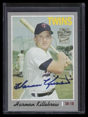 2005 Topps All-Time Fan Favorites Autographs HK Harmon Killebrew Auto - Image 1 of 2