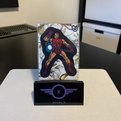 Iron Man #13 Topps Marvel Comic Book Heroes 1976 Anniversary Trading Card Base  - Image 1 of 2