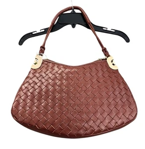 NUEVO Bolso de Hombro Sam Edelman Christy Tejido Marrón Nuevo con Etiquetas Envío GRATIS - Imagen 1 de 5