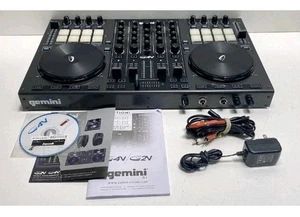 Controlador DJ Gemini Black G4V funcionando - Imagen 1 de 7