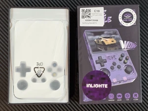 R36S Console Videogioco Portatile Retrò 128GB 20000 Giochi Schermo IPS da 3,5" Bianco - Foto 1 di 14