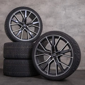 Audi RS6 Winterräder 21 Zoll 4G RS Felgen 4G0601025CL titan glanzgedreht - Bild 1 von 5