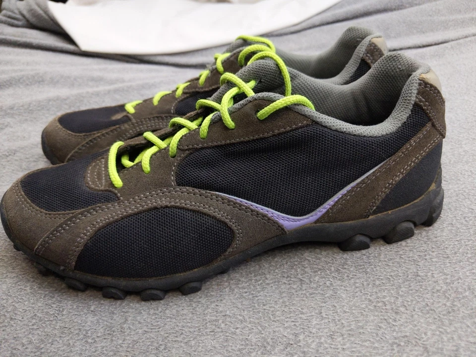 Nashbar Mountain Bike Shoes Womens 39 SPD Clipless Suede Trail Cycling - Image 1 of 4