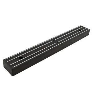 Magnetic Tool Holder with Screw Mount - 12" Wide, 30 lb per inch, Black, 07579 - Picture 1 of 7