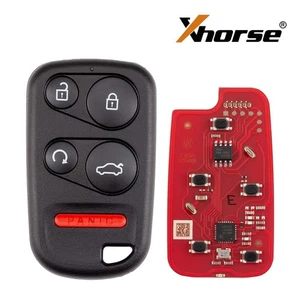10x XHORSE XKHO23EN VVDI 4 botones llave remota universal con cable para estilo Honda - Imagen 1 de 7