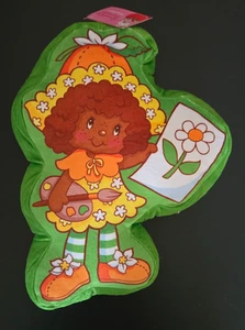 Strawberry Shortcake Orangenblüten Kissen ~ 10-11 Zoll Neu mit Etikett Plüsch - Bild 1 von 6