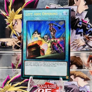 Yugioh Left Arm Offering RA04-EN086 PUR 1st Ed Near Mint - Picture 1 of 2
