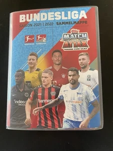 Match Attax Bundesliga 21/22 Sammelmappe Komplett Mit 17 Limitierten + 5 BC (2) - Bild 1 von 19