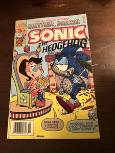 Sonic the Hedgehog #4 Newsstand 1993 Archie Adventure Comic Double Cover HTF - Picture 1 of 18