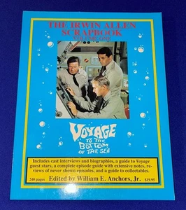 VTG Irwin Allen Scrapbook Vol.1 One Voyage at Bottom of Sea/Time Tunnel PB BOOK - Picture 1 of 4
