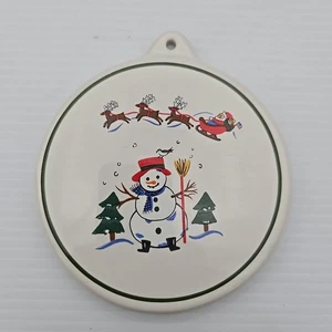 PFALTZGRAFF USA "SNOW VILLAGE" COOKIE MOLD 5" - Picture 1 of 2