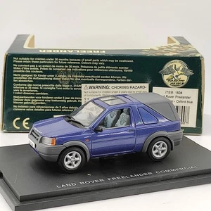 LAND ROVER 1:43 Land Rover Freelander Commercial Blue Alloy Car Model - Picture 1 of 18