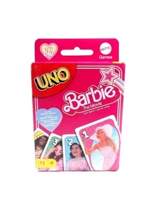 Uno Barbie The Movie Card Game New SAME DAY SHIP - Picture 1 of 2