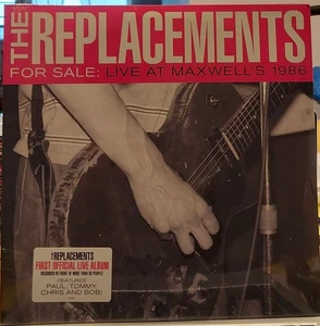 THE REPLACEMENTS DOUBLE LP FOR SALE: LIVE AT MAXWELL'S 1986 SIRE/RHINO 2017 - Picture 1 of 1