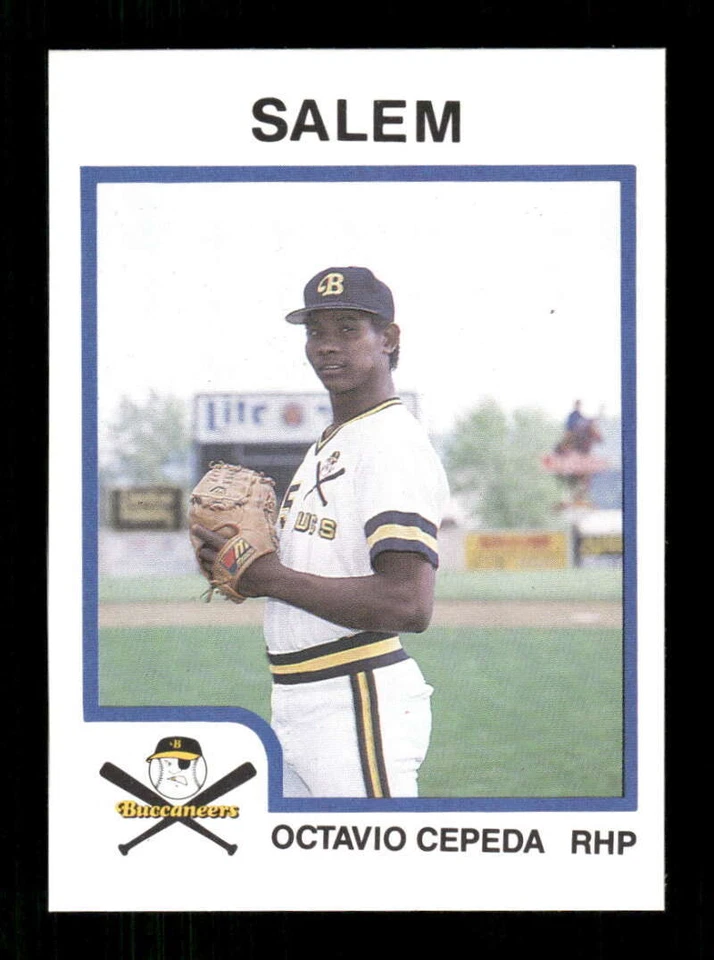 1987 Procards Salem Buccaneers 1240 Octavio Cepeda BXCP30 - Image 1 of 2