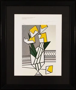 Roy Lichtenstein Cubist Still Life Signed Modern Pop Art Lithography - Picture 1 of 8
