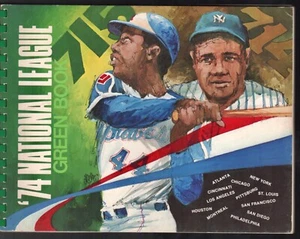 Libro verde baseball Major League 1974 National League - Foto 1 di 2