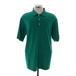 Camisa polo de golf Adidas de manga corta para hombre talla XL verde - Imagen 1 de 11