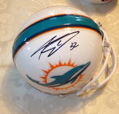 KENYAN DRAKE - Miami Dolphins - Autographed Mini Helmet including BDS COA  #2959 - Image 1 of 4