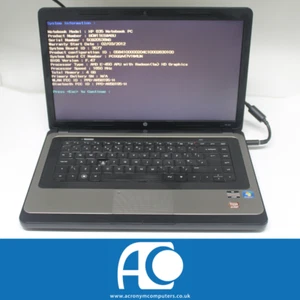 HP 635 AMD E-450 VISION E2 No hard drive No battery - Picture 1 of 6