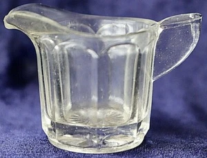 Vintage Crown Crystal glassware Depression creamer sauce jug 5.5 cm high 75ml - Picture 1 of 4