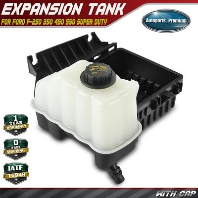 New Coolant Reservoir Tank for Ford F-250 F-350 F-450 F-550 Super Duty 2011-2016 - Image 1 of 4