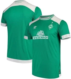 Umbro Boys Youth International Soccer 18/19 SV Werder Bremen Home Jersey, Green - Picture 1 of 5