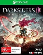 Darksiders III 3 Hack And Slash Adventure Fighting Game Microsoft XBOX One XB1 X