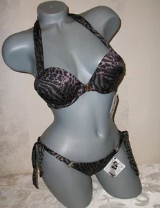 Neu mit Etikett Victoria Secret Miraculous Bombshell 34A XS String-Badeanzug Bikini - Bild 1 von 5