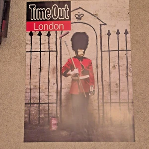 Banksy Time Out London Poster 2010 - Obtained directly from Time Out - Picture 1 of 5