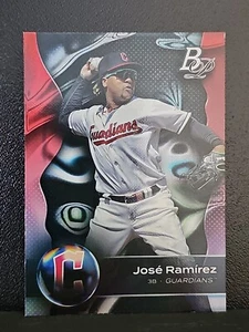 2023 Bowman Platinum #95 Jose Ramirez GUARDIANS - Picture 1 of 2
