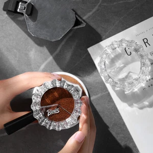 Kaffee Tamper für Mokkakanne Rotation Pulver Dosierring Kaffee Verteiler Werkzeuge - Bild 1 von 14