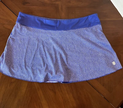 Pantalones cortos de tenis K-SWISS para mujer XL debajo de la falda elásticos con volantes Pickleball Foto 1 de 4