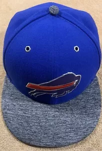 Cappello berretto Buffalo Bills New Era NFL 59Fifty blu grigio aderente taglia 7 1/2 - Foto 1 di 6