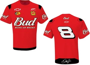 Dale Earnhardt Jr 2024 Checkered Flag #8 Budweiser Late Model Uniform Tee - Picture 1 of 1