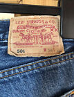Mens Levi 501 Jeans W36" L32" - damaged - see description and pictures