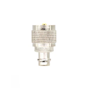 1Pcs BNC Female Hack To PL259 UHF PL-259 Plug Connector RF Coax Coaxial Adapter - Zdjęcie 1 z 3