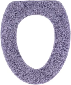 Soft Toilet Seat Cover - Plush & Thick Fabric Toilet Seat Warmer for round & Elo - Picture 1 of 2