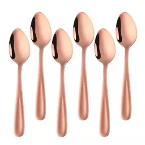 Demitasse Espresso Spoons 18/10 Mini Coffee Spoon Stainless Steel Teaspoons S... - Picture 1 of 7