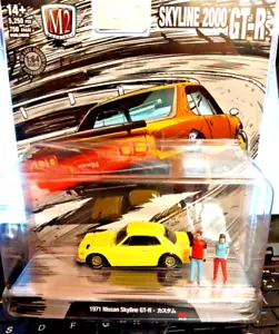 M2 DIORAMA 1971 NISSAN SKYLINE GT-R W/FIGURES JDM 1/6000 - Picture 1 of 7
