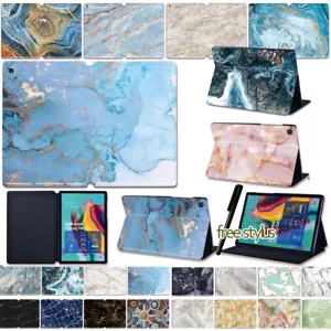 for Samsung Galaxy Tab A 7.0 8.0 9.7 10.1 S8 A7 S5e S6 Lite Leather Stand Case - Picture 1 of 33